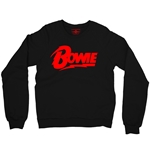 Red David Bowie Diamond Logo Crewneck Sweater