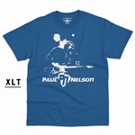 Paul Nelson White Silhouette XLT  T-Shirt - Men's Big & Tall