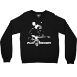 Paul Nelson White Silhouette Crewneck Sweater