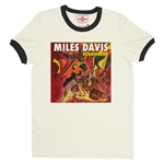 Miles Davis Rubberband Ringer T-Shirt