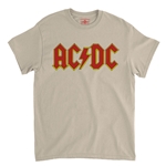 AC/DC Comic Logo T-Shirt - Classic Heavy Cotton