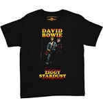 David Bowie Ziggy Stardust & the Spiders from Mars Youth T-Shirt - Lightweight Vintage Children & Toddlers