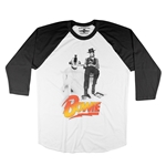 David Bowie with Dog Baseball T-Shirt