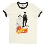 David Bowie with Dog Ringer T-Shirt