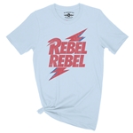 David Bowie Rebel Rebel T-Shirt - Lightweight Vintage Style