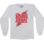 David Bowie Rebel Rebel Long Sleeve T-Shirt