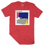 Genesis Abacab Blue Album T-Shirt - Lightweight Vintage Style