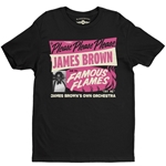 James Brown Famous Flames T-Shirt - Lightweight Vintage Style