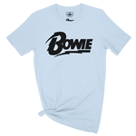 Black David Bowie Diamond Logo T-Shirt - Lightweight Vintage Style