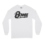Black David Bowie Diamond Logo Long Sleeve T-Shirt