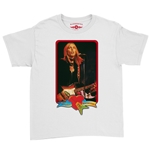 Tom Petty Red Guitar Youth T-Shirt - Lightweight Vintage Children & Toddlers