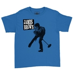 James Brown Halftone Youth T-Shirt - Lightweight Vintage Children & Toddlers