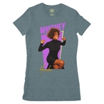 Whitney Houston 80s Vibes Ladies T Shirt - Relaxed Fit