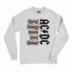AC/DC Dirty Deeds Done Dirt Cheap Long Sleeve T-Shirt