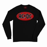 Oval AC/DC Logo Long Sleeve T-Shirt