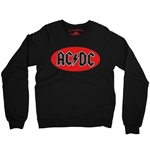 Oval AC/DC Logo Crewneck Sweater