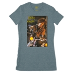 Whitney Houston Riding Gloves Ladies T Shirt - Relaxed Fit