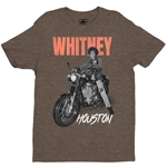 Whitney Houston Motorcycle T-Shirt - Lightweight Vintage Style