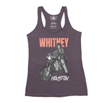 Whitney Houston Motorcycle Racerback Tank - Women's
