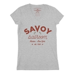 Arched Savoy Ballroom T-Shirt V-Neck T Shirt - Women's
