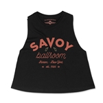 Arched Savoy Ballroom T-Shirt Racerback Crop Top - Women's