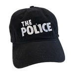 The Police Unstructured Hat - Black