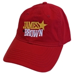 James Brown STAR POWER Unstructured Hat - Red