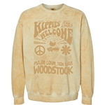 Woodstock Colorblast Crewneck Sweatshirt - Yellow