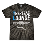 Theresa's Lounge Chicago T-Shirt - Black Tie-Dye