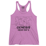 Genesis Concert Tour '76 Racerback Tank - Women's