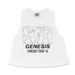 Genesis Concert Tour '76 Racerback Crop Top - Women's