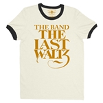 The Band The Last Waltz GOLD Logo Ringer T-Shirt