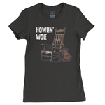 Howlin Wolf Rocking Chair Ladies T Shirt - Relaxed Fit