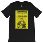Howlin Wolf at Club Paradise T Shirt - Lightweight Vintage Style