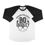 Who Do You Love Bo Diddley Baseball T-Shirt