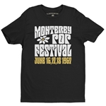 Monterey Pop Festival Flower T-Shirt - Lightweight Vintage Style