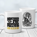 Monterey Pop Festival Flower Coffee Mug