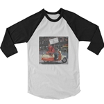 Bo Diddley Have Guitar Will Travel Baseball T-Shirt