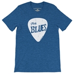 Pick Blues Music T-Shirt - Lightweight Vintage Style