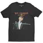 Ray Charles Doing His Thing T-Shirt - Lightweight Vintage Style