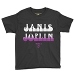 Cool Janis Joplin Youth T-Shirt - Lightweight Vintage Children & Toddlers