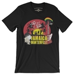 Johnny Winter's Jamaica Winterfest T-Shirt - Lightweight Vintage Style