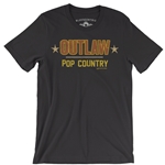 OUTLAW! Pop Country Music T-Shirt - Lightweight Vintage Style