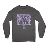 Make Love Not War Woodstock Long Sleeve T-Shirt