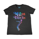 Miles Davis Neon Youth T-Shirt - Lightweight Vintage Children & Toddlers