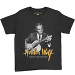 Howlin Wolf Moanin in the Moonlight Youth T-Shirt - Lightweight Vintage Children & Toddlers