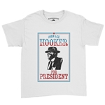 Small Batch John Lee Hooker for President Youth T-Shirt - Lightweight Vintage Children & Toddlers