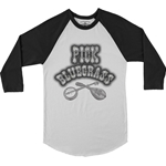 Pick Bluegrass Mother of Pearl Baseball T-Shirt