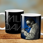 Miles Davis Blue Aura Coffee Mug