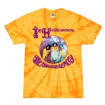 Small Batch Jimi Hendrix Are You Experienced Tie-Dye T-Shirt - Foxey Yellow